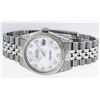 Image 5 : Rolex Stainless Steel Diamond Quickset DateJust Men's Watch