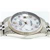 Image 7 : Rolex Stainless Steel Diamond Quickset DateJust Men's Watch