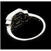 Image 3 : 0.50 ctw Diamond Ring - 14KT White Gold