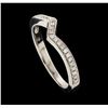 Image 4 : 0.20 ctw Diamond Ring - Platinum