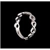 Image 4 : 0.10 ctw Diamond Ring - 14KT White Gold