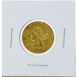 1900 $5 Liberty Gold Coin BU