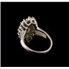 Image 3 : 14KT White Gold 2.30 ctw Diamond Ring