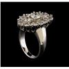 Image 4 : 14KT White Gold 2.30 ctw Diamond Ring