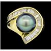 Image 2 : 1.40 ctw Diamond Ring - 14KT Yellow Gold