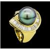 Image 4 : 1.40 ctw Diamond Ring - 14KT Yellow Gold