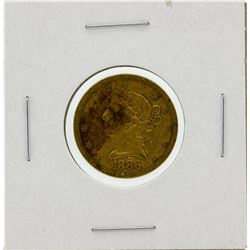 1886-S $5 VF Liberty Head Half Eagle Gold Coin