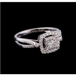 0.47 ctw Diamond Ring - 14KT White Gold