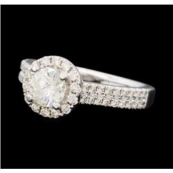 1.39 ctw Diamond Ring - 14KT White Gold