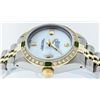 Image 9 : Rolex Two-Tone MOP Diamond and Emerald DateJust Ladies Watch