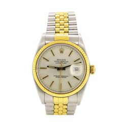 Rolex 18KT Yellow Gold and Stainless Steel Men's Wristwatch