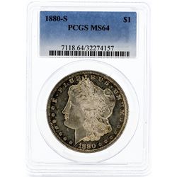 1880-S PCGS MS64 Morgan Silver Dollar