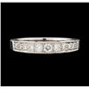 Image 2 : 0.35 ctw Diamond Ring - Platinum