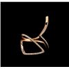 Image 1 : 0.48 ctw Diamond Ring - 14KT Rose Gold