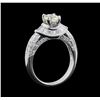 Image 4 : 1.83 ctw Diamond Ring - 18KT White Gold