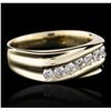 Image 1 : 14KT Yellow Gold 0.75 ctw Diamond Ring