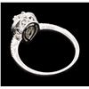 Image 3 : 0.89 ctw Diamond Ring - 14KT White Gold