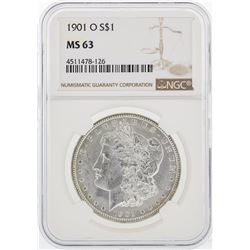 1901-O NGC MS63 Morgan Silver Dollar