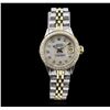 Image 1 : Rolex Two-Tone Diamond DateJust Ladies Watch