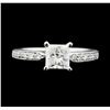 Image 2 : 1.00 ctw Diamond Ring - 14KT White Gold