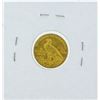 Image 2 : 1913 $2 1-2 Indian Head Quarter Eagle Gold Coin BU