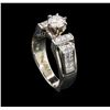Image 3 : 1.65 ctw Diamond Ring - 18KT White Gold