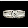 Image 2 : 1.96 ctw Diamond Ring - 18KT White Gold