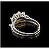 Image 3 : 1.00 ctw Diamond Ring - 14KT White Gold