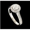 Image 4 : 1.08 ctw Diamond Ring - 14KT White Gold