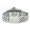 Image 4 : Rolex Mens 36mm Stainless Steel Slate Grey Diamond Datejust Wristwatch