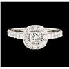 Image 2 : 1.07 ctw Diamond Ring - 14KT White Gold