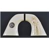 Image 1 : Hand Carved Vintage Solid Ivory SAA Grips