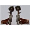 Image 3 : Crockett Renaulde Marked Arrow Shank Spurs