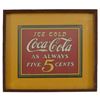 Image 1 : Frame Coca Cola 5 Cent Ad