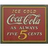 Image 2 : Frame Coca Cola 5 Cent Ad