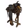 Image 1 : Early Fully Carved Pony Saddle