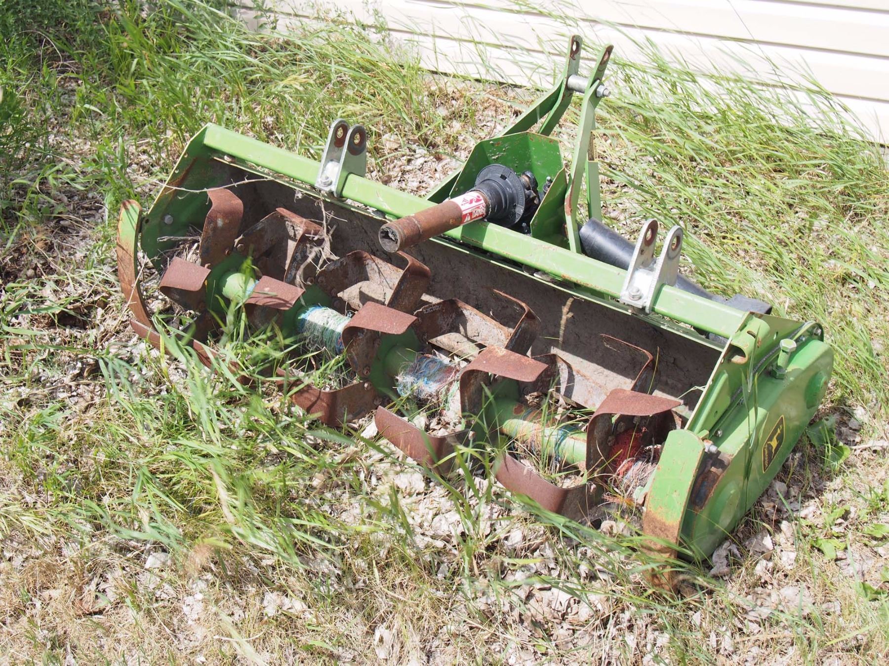 John Deere 3 PTH Rotor Tiller Bodnarus Auctioneering