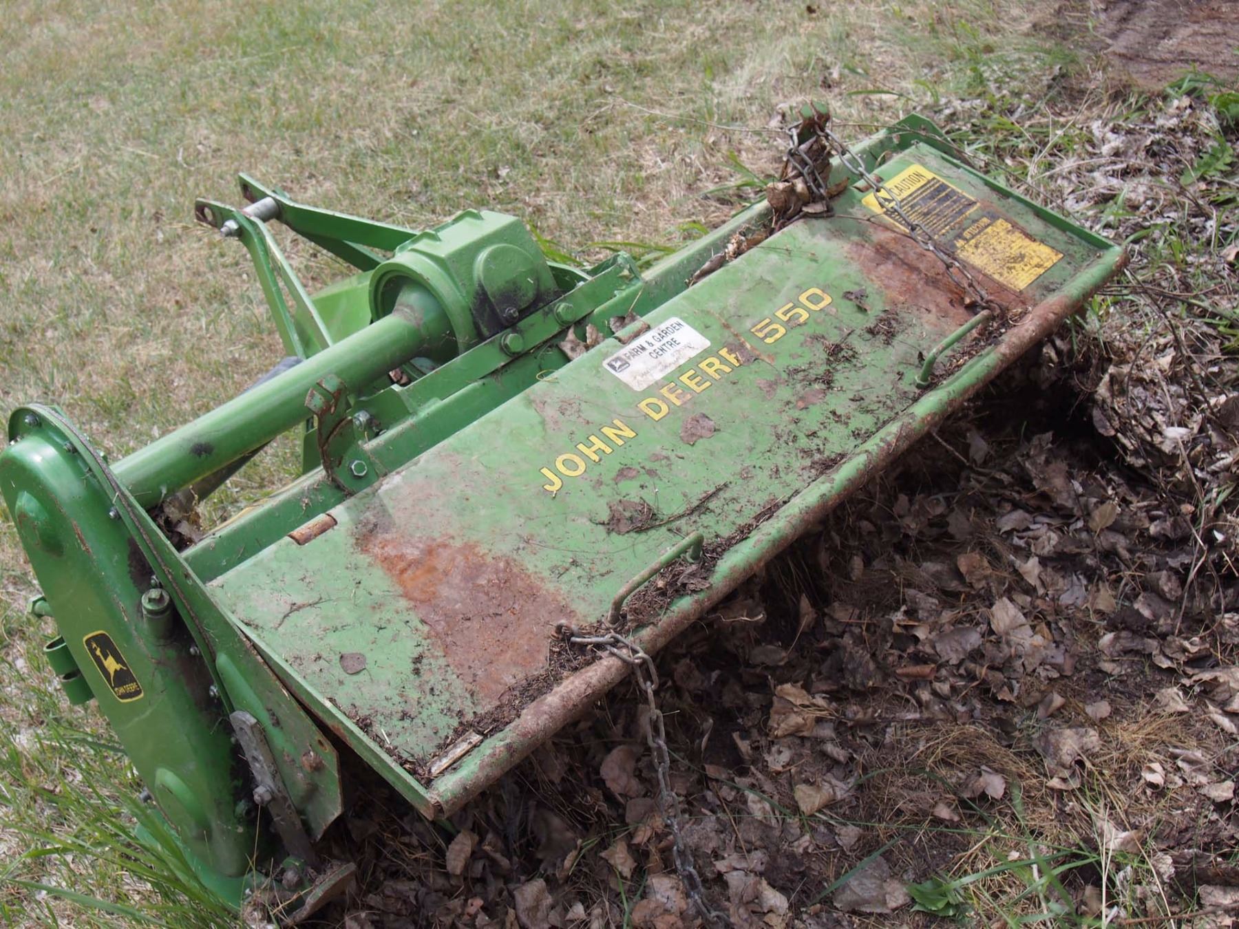 John Deere 3 PTH Rotor Tiller Bodnarus Auctioneering