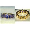 Image 1 : Natural Tanzanite & Solid Gold Ring