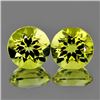 Natural Green Gold Lemon Quartz Pair 10.00 MM - VVS