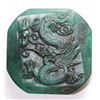Image 1 : Antique Chinese Green Jade Hand Craved Dragon Seal