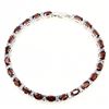 Image 2 : Natural Orange Garnet Tanzanite 69.90 Cts Bracelet