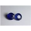 Image 1 : Natural Royal Blue Burma Sapphire Pair 5.67 cts