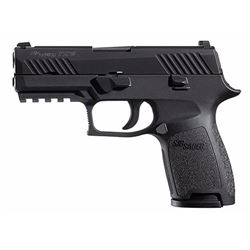 Sig Sauer 320C45B P320 Compact DAO Striker 45ACP 3.9" 9+1 CS Poly Grip/Frm Blk
