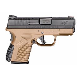 Springfield Armory XDS93345DEE XD-S Double 45 Automatic Colt Pistol (ACP) 3.3" 5+1/6+1 (Grip Extensi