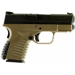 Springfield Armory XDS93340DEE XD-S Double 40 Smith & Wesson (S& W) 3.3" 5+1 Black Interchangeable B