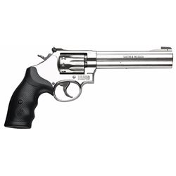 Smith & Wesson 160578 617 K-22 Masterpiece Single/Double 22 Long Rifle (LR) 6" 10 Black Synthetic St