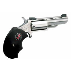 NAA BWM Magnum Black Widow Single 22 Winchester Magnum Rimfire (WMR) 2" 5 Black Rubber Stainless