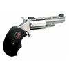 Image 1 : NAA BWM Magnum Black Widow Single 22 Winchester Magnum Rimfire (WMR) 2" 5 Black Rubber Stainless