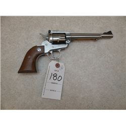 Ruger Stainless New Model Single Six .22 cal Revolver SN# 26121714      PERMIT REQUIRED